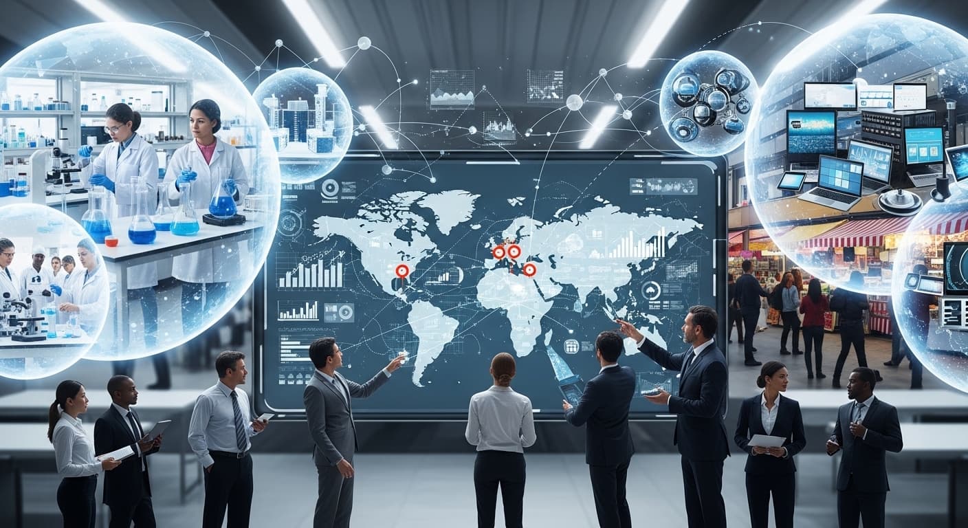 توسع القطاعات التجارية