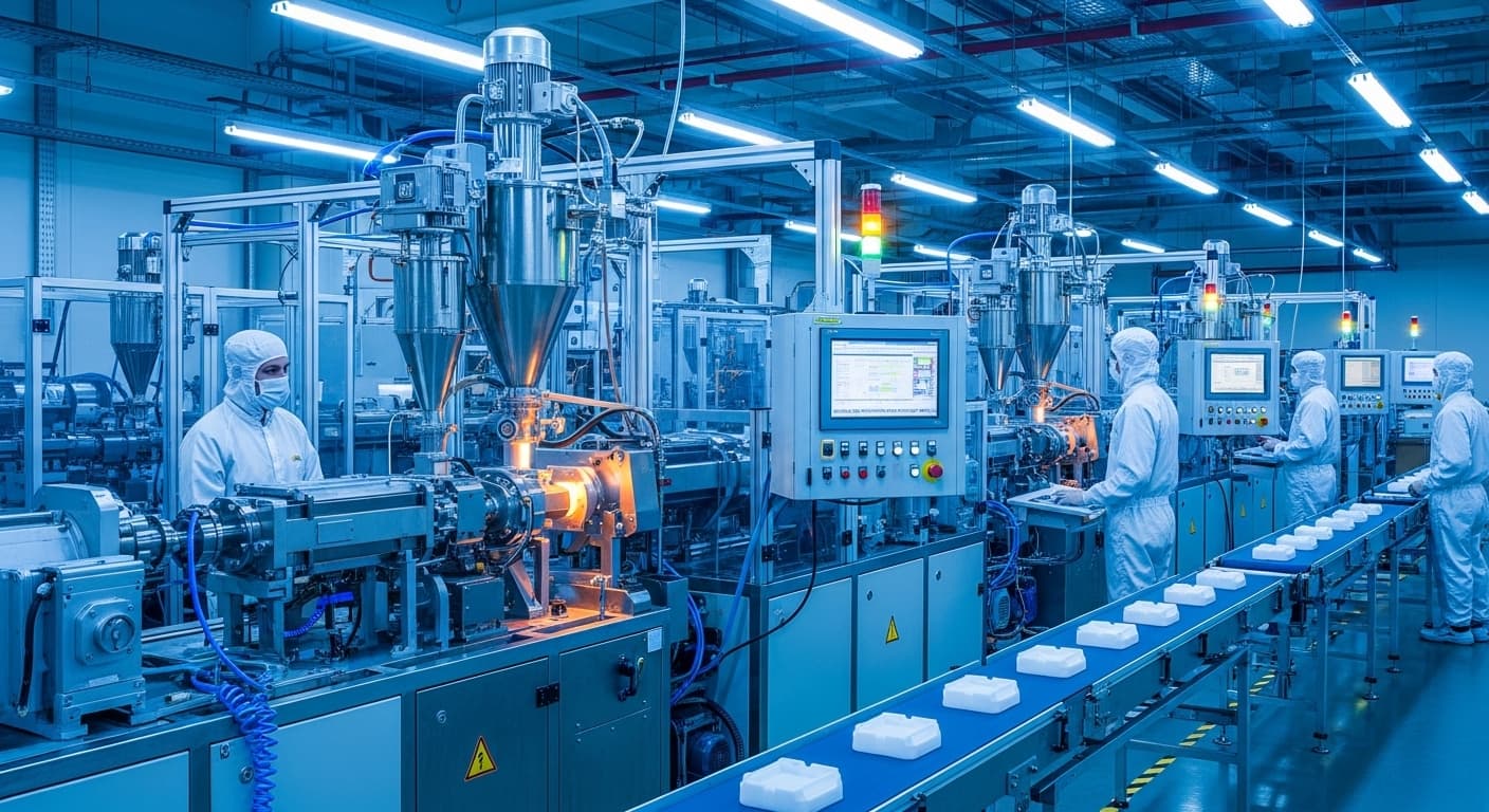 خط إنتاج البلاستيك